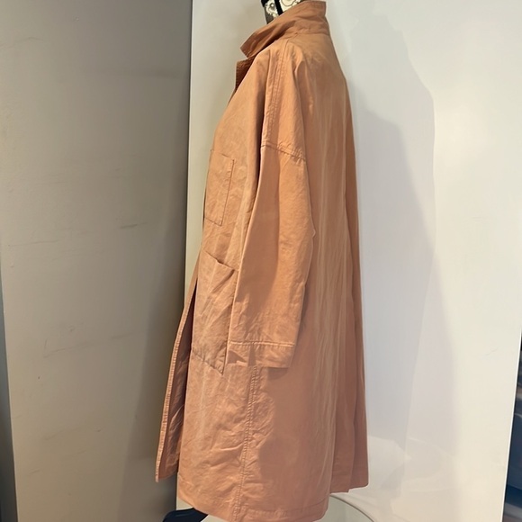 Kernel Cosmos Sz S (6-8) Cotton Modern Trench Jacket Coat - Picture 4 of 11